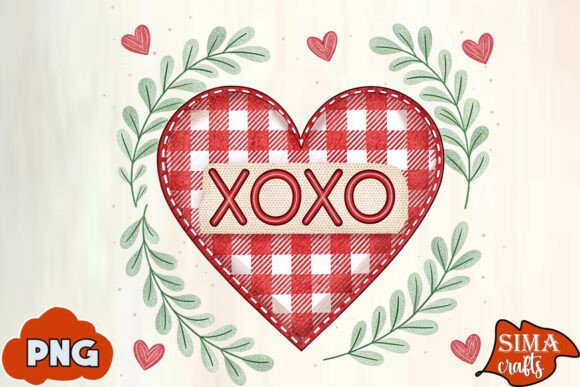 Download Valentine's Day Xoxo Checkered Heart PNG - Premium Resources