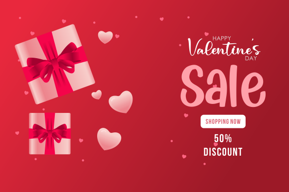Download Valentine's Day Sale Banner - Premium Resources